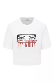Хлопковая футболка Off-White