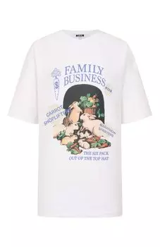 Хлопковая футболка MSGM