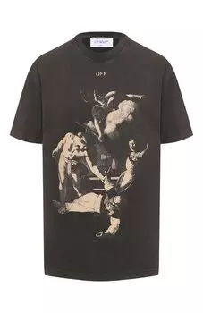 Хлопковая футболка Off-White