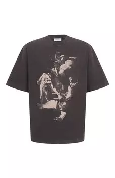 Хлопковая футболка Off-White