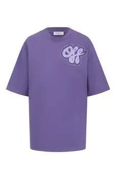 Хлопковая футболка Off-White