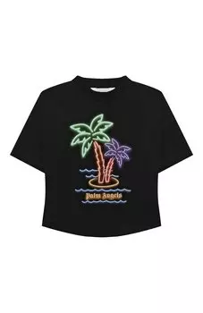 Хлопковая футболка Palm Angels