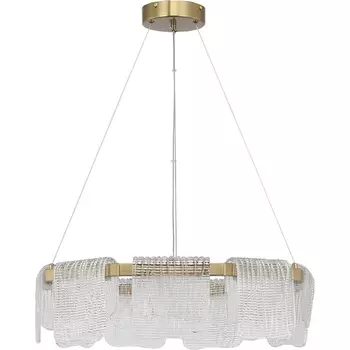 Подвесной светильник ST Luce Voile SL6021.203.54 золотистый/прозрачный LED 1*54W 4000K