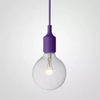 Подвесной светильник Muuto E27 Violet ImperiumLoft 40,036 (186767-22)