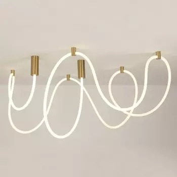 Подвесной светильник с гибким неоном Alfa Light F0324-72