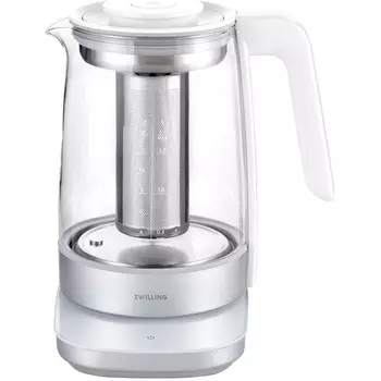 Чайник электрический, стеклянный, белый ZWILLING Enfinigy 53102-500 Zwilling