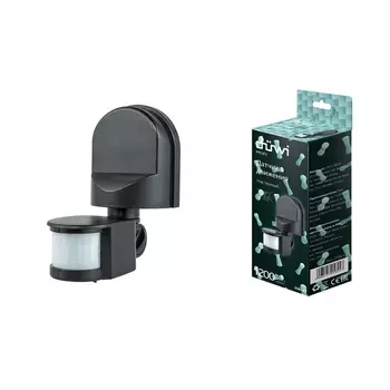 Датчик движения (180°, 10-420с, 5-12м, 800Вт, IP44) Duwi 25824 7