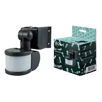 Датчик движения (270°, 10-420с, 12м, 8000Вт, IP44) Duwi 25829 2