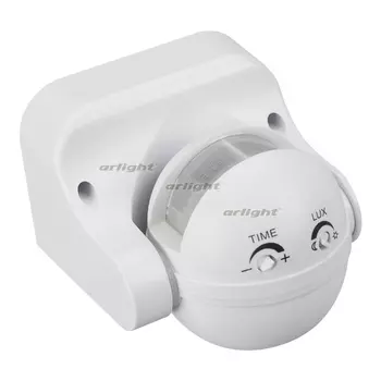 Датчик движения PRIME-PIR-UP-360-230V-MULTI (94x80mm, 1200W, IP44) (Arlight) 027388