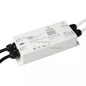 Декодер SMART-K61-DMX-WP-SUF (12-36V, 4x5A) (Arlight, IP67 Пластик, 5 лет) 033008