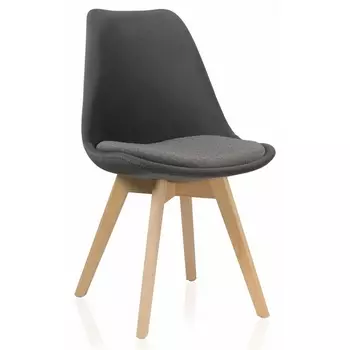 Деревянный стул Woodville Bonuss dark gray / wood 15224