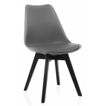 Деревянный стул Woodville Bonuss dark gray / black 11827