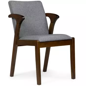 Деревянный стул Woodville Artis cappuccino / grey 15414