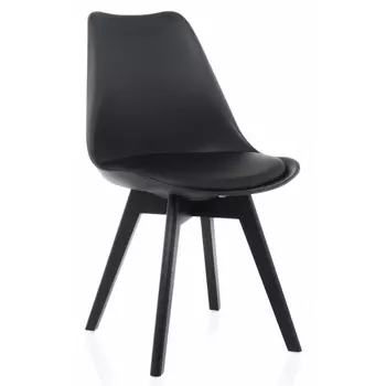 Деревянный стул Woodville Bonuss black / black 11828