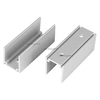 Держатель ARL-U15-Clip (26x15mm) (Arlight, Алюминий) 021551 (100 шт.)