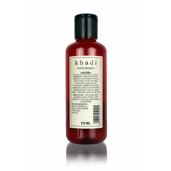 Khadi Natural Herbal Shampoo Очищающее средство для волос, 210 мл amla&bhrinhraj, 210ML