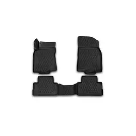Коврики салона 3D Element NISSAN Qashqai 2015> полиуретановые черные 4 шт.