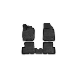 Коврики салона 3D Element RENAULT Duster 2015> полиуретановые черные 4 шт.