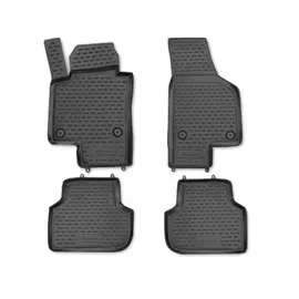Коврики салона 3D Element VW Jetta 2011-2015 полиуретановые черные 4 шт.