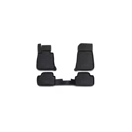 Коврики салона Element 5D BMW 1 полиуретановые черные 4 шт.