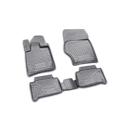Коврики салона Element AUDI Q7 полиуретановые серые 4 шт.