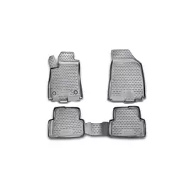 Коврики салона Element CHEVROLET Aveo 2012> полиуретановые черные 4 шт.