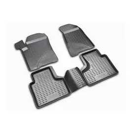 Коврики салона Element CHEVROLET Niva 2002-2009 полиуретановые черные 4 шт.
