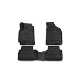 Коврики салона Element DAEWOO Gentra полиуретановые черные 4 шт.
