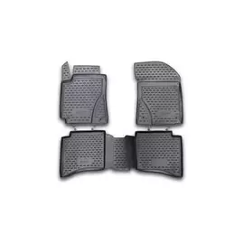 Коврики салона Element GEELY MK Cross 2011-2012 полиуретановые черные 4 шт.