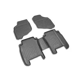 Коврики салона Element HONDA Jazz 2001-2008 полиуретановые черные 4 шт.