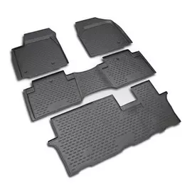 Коврики салона Element HONDA Pilot полиуретановые черные 4 шт.