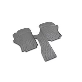 Коврики салона Element HYUNDAI H1 short 1997-2007 полиуретан черные 2 шт.