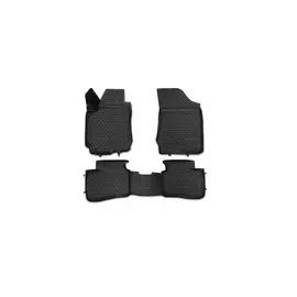 Коврики салона Element HYUNDAI I30 2012> полиуретановые черные 4 шт.