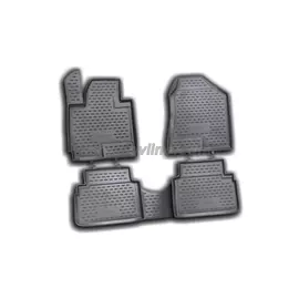 Коврики салона Element HYUNDAI IX35 2010> полиуретановые черные 4 шт.
