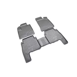 Коврики салона Element HYUNDAI Santa Fe Classic полиуретановые бежевые 4 шт.