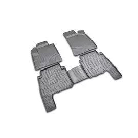 Коврики салона Element HYUNDAI Santa Fe Classic полиуретановые черные 4 шт.