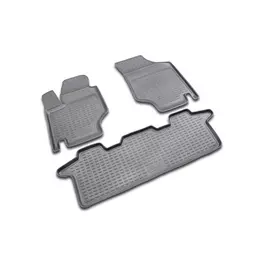 Коврики салона Element HYUNDAI Trajet 1999-2008, АКПП, полиуретан черные 5 шт.
