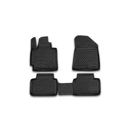 Коврики салона Element KIA Soul 2014> полиуретановые черные 4 шт.