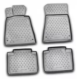 Коврики салона Element LEXUS GS 250 полиуретановые черные 4 шт.