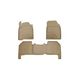Коврики салона Element LEXUS LX570 полиуретановые бежевые 3 шт.