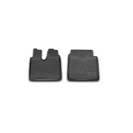 Коврики салона Element MAN TGA LX 2012> полиуретановые черные 2 шт.