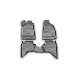 Коврики салона Element MAZDA BT-50 2006, полиуретан черные 4 шт.
