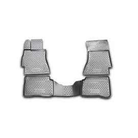 Коврики салона Element MERCEDES-BENZ S-Class W221 полиуретановые черные 4 шт.