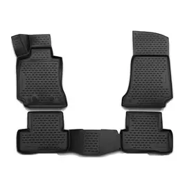 Коврики салона Element MERCEDES-BENZ С-Class W205 полиуретановые черные 4 шт.