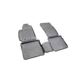 Коврики салона Element MITSUBISHI Outlander 2003-2006, полиуретан черные 4 шт.