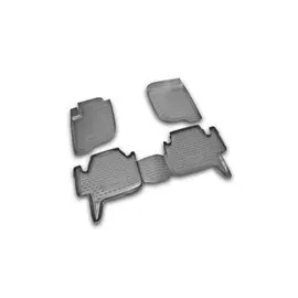 Коврики салона Element MITSUBISHI Pajero Sport 2008-2012 полиуретановые черные 4 шт.