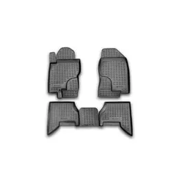 Коврики салона Element NISSAN Pathfinder 2005-2010, полиуретан черные 4 шт.