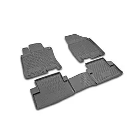 Коврики салона Element NISSAN Qashqai 2007-2014 полиуретановые черные 4 шт.