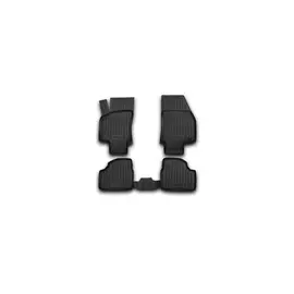 Коврики салона Element OPEL Astra H 2004> хб. полиуретановые черные 4 шт.