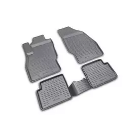 Коврики салона Element OPEL Corsa 2006-2014, полиуретан черные 4 шт.
